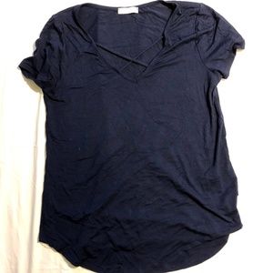 Emory Park Blue cross neck t shirt